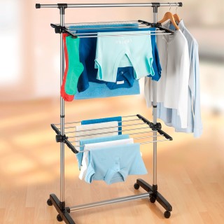DoudouMama Seche linge bebe double niveaux