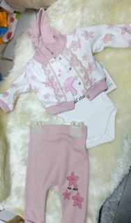 25 DoudouMama Jolie ensemble pantalon barbouteuse pull capuche 8500