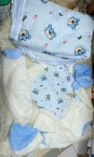 3 DoudouMama Rapa jacket peluche pull chapeau chausson 15000