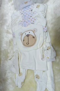 9 DoudouMama kit naissance 8 pieces pure coton 12000