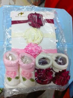 DoudouMama Kit Chaussettes bandeau 6000
